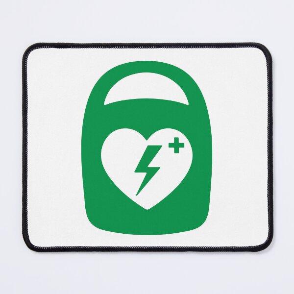 Item preview, AED Heart Emergency Medical Icon designed and sold by VectorForge Studio.