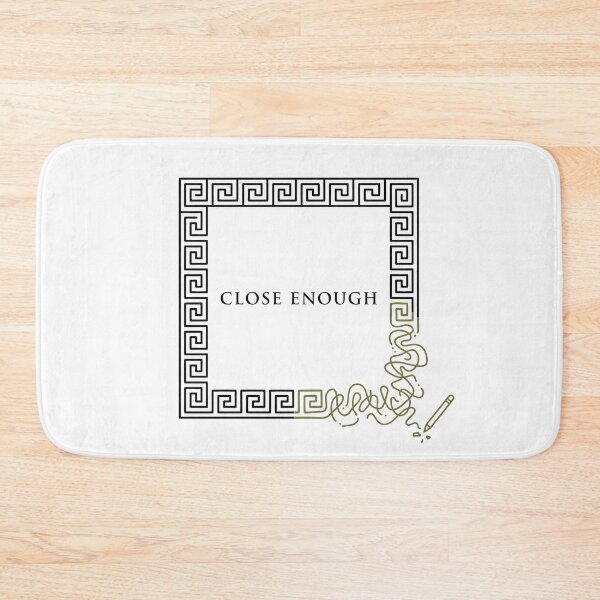 Item preview, Close Enough Greek Key Pattern Fail designed and sold by Lolik Designs.