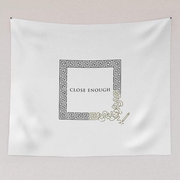 Item preview, Close Enough Greek Key Pattern Fail designed and sold by Lolik Designs.