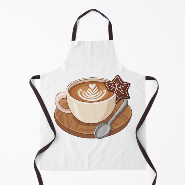 Item preview, Cozy Winter Latte Art Coffee Cup Illustration designed and sold by Antony004.
