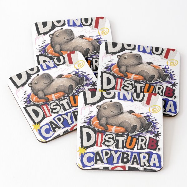 Item preview, Capybara Chill Mode Do Not Disturb Meme Tee designed and sold by KIDEnia.