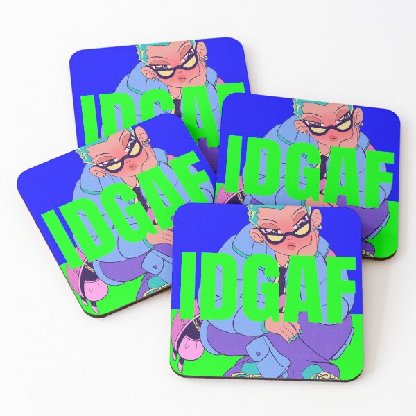 Item preview,  IDGAF | Funny Sarcastic Quote | Minimalist Typography | Bold Statement | Unbothered Attitude | Adult Humor Gift designed and sold by Creations by lyne.