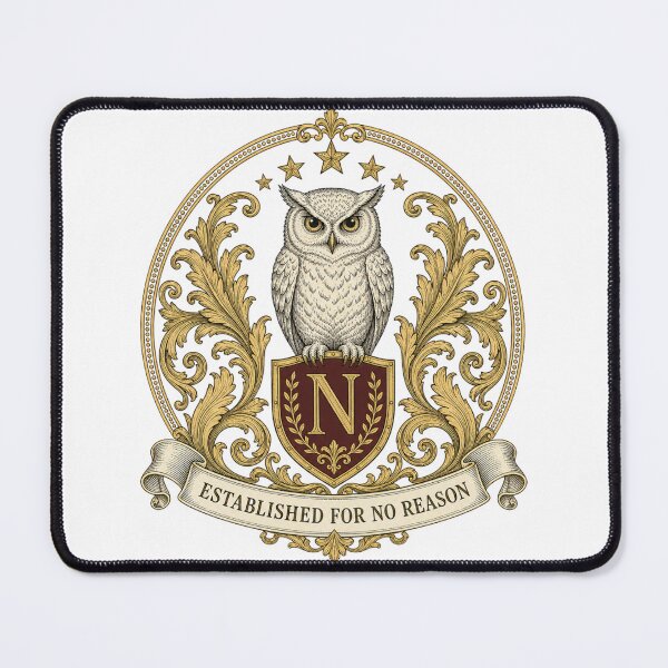 Item preview, Vintage Heraldic Owl Crest designed and sold by MD_Design.