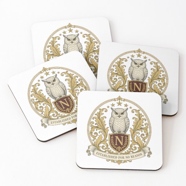 Item preview, Vintage Heraldic Owl Crest designed and sold by MD_Design.