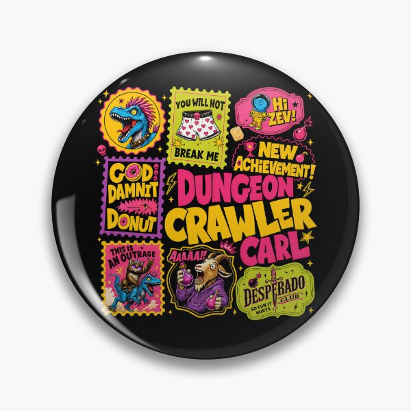 Item preview, Dungeon Crawler Carl God Damnit Donut Graphic designed and sold by FreddieMorgans.