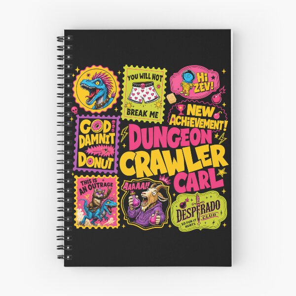 Item preview, Dungeon Crawler Carl God Damnit Donut Graphic designed and sold by FreddieMorgans.