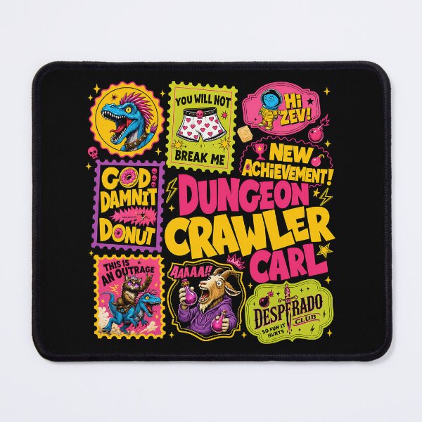 Item preview, Dungeon Crawler Carl God Damnit Donut Graphic designed and sold by FreddieMorgans.