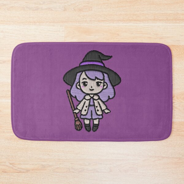 Item preview, Kawaii Purple Witch Girl Embroidery Patch Sticker – Kids designed and sold by · GAMING SOUL ·.