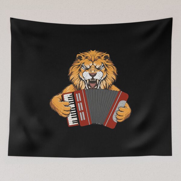 Item preview, Lion accordion designed and sold by Konvero.
