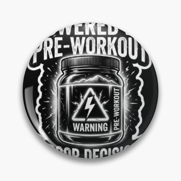 Item preview, Funny Pre-Workout Warning Gym - Aesthetic Lifting Tee designed and sold by OLLI_STORE.