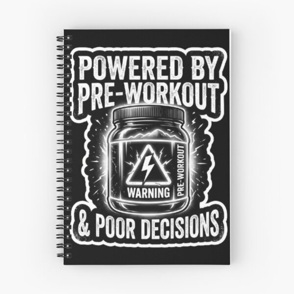 Item preview, Funny Pre-Workout Warning Gym - Aesthetic Lifting Tee designed and sold by OLLI_STORE.