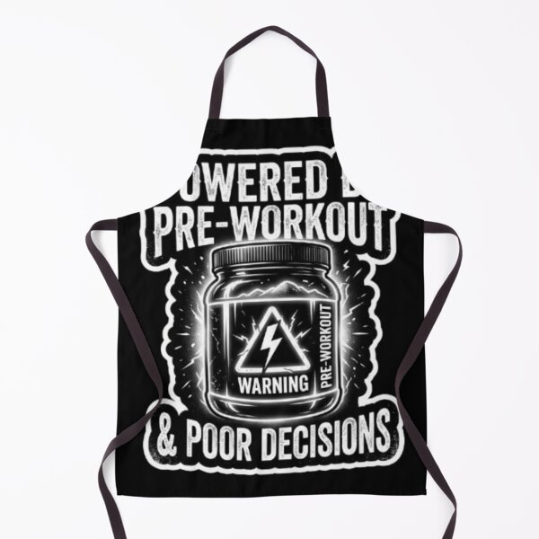 Item preview, Funny Pre-Workout Warning Gym - Aesthetic Lifting Tee designed and sold by OLLI_STORE.