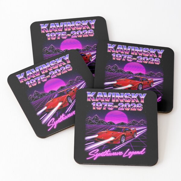 Item preview, Kavinsky Synthwave Legend 1975-2026 Retro Tribute designed and sold by FreddieMorgans.