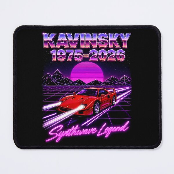 Item preview, Kavinsky Synthwave Legend 1975-2026 Retro Tribute designed and sold by FreddieMorgans.