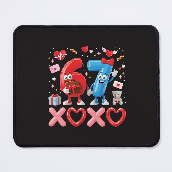 Item preview, Funny 67th Birthday Hearts and Kisses Birthday Party Retro Design designed and sold by kiralynstration.