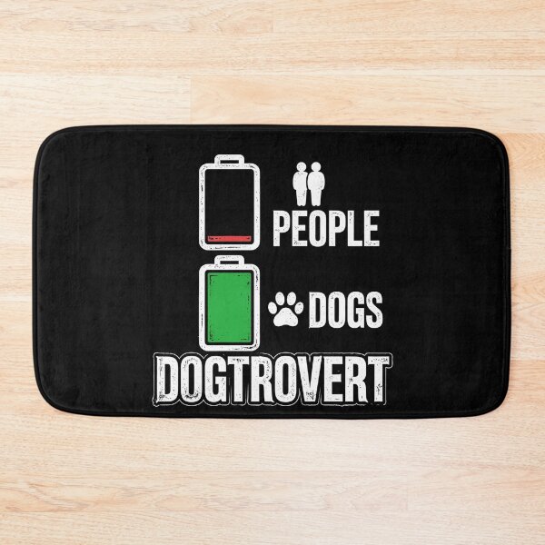 Item preview, Low Battery People Full Battery Dogs - Funny Dogtrovert Design designed and sold by Neurospicy Trolls.