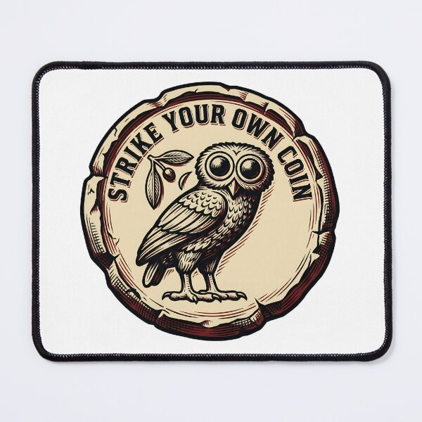 Item preview, Athenian Owl Coin Strike Your Own designed and sold by Lolik Designs.