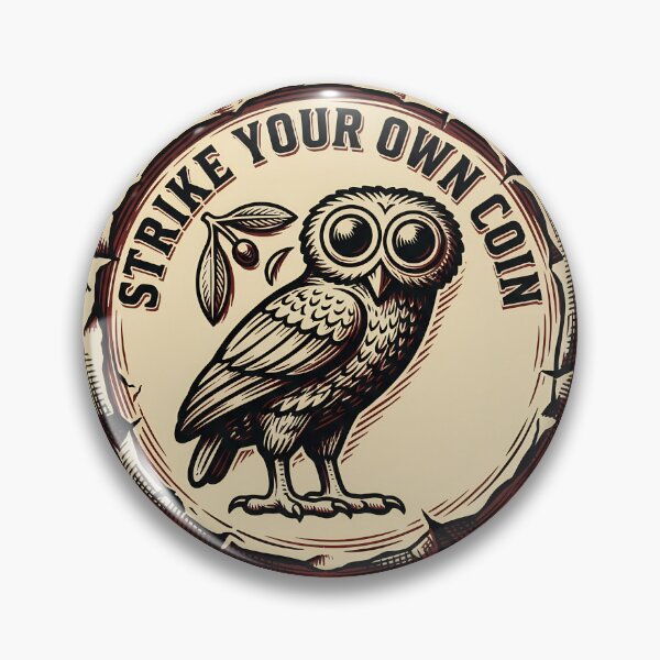 Item preview, Athenian Owl Coin Strike Your Own designed and sold by Lolik Designs.