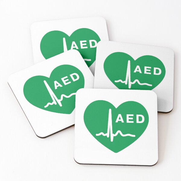 Item preview, AED Heart Emergency Medical Icon designed and sold by VectorForge Studio.