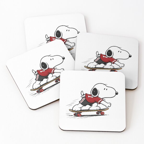 Item preview, Snoopy Speed Skateboarding designed and sold by harlynkeyse.