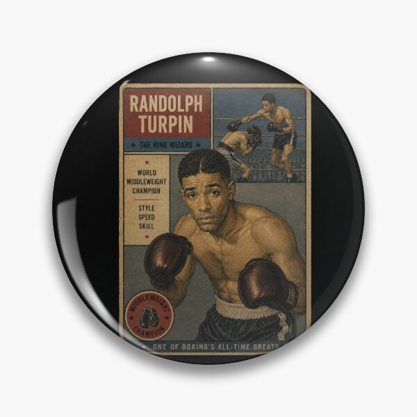 Item preview, Randolph Turpin - Trading Card designed and sold by halibutgoatramb.