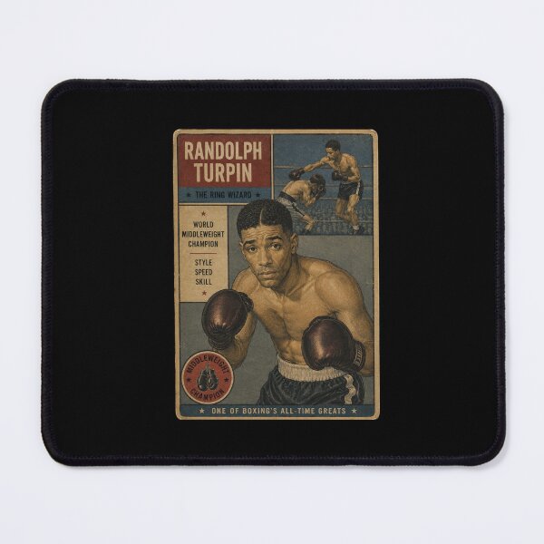 Item preview, Randolph Turpin - Trading Card designed and sold by halibutgoatramb.