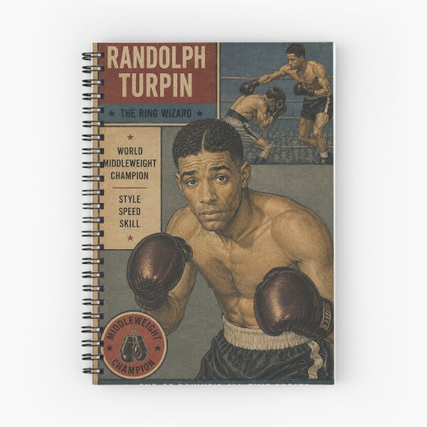 Item preview, Randolph Turpin - Trading Card designed and sold by halibutgoatramb.