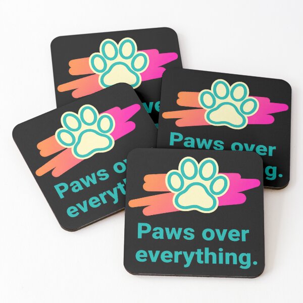 Item preview, Paws over everything. Pet Lover Design designed and sold by GiaoCalonas.