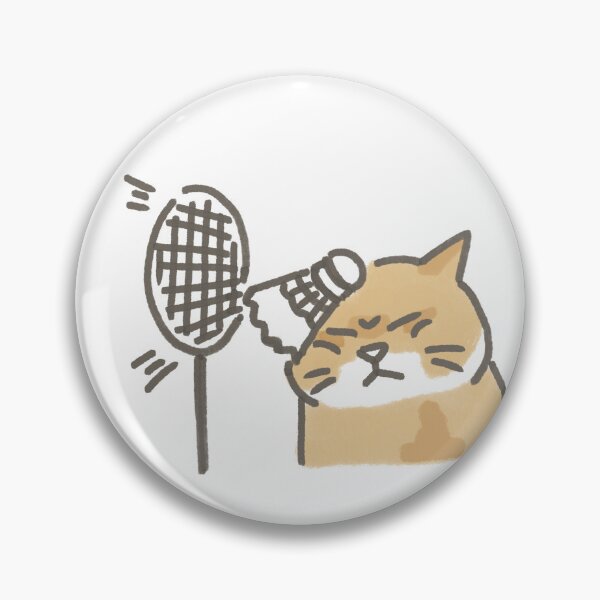 Item preview, Badminton Boyfriend Meow designed and sold by Thiefymeow.