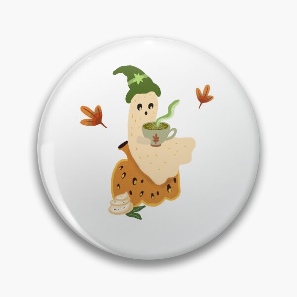 Item preview, Cute Matcha Ghost Witch Cozy Fall designed and sold by FaliushART.