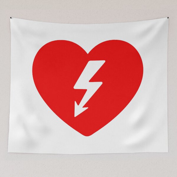Item preview, AED Heart Emergency Medical Icon designed and sold by VectorForge Studio.