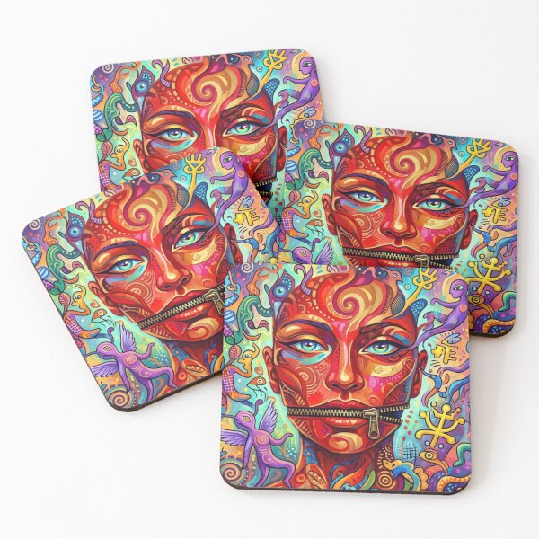 Item preview, Closed psychedelic silence designed and sold by Sigtrix.