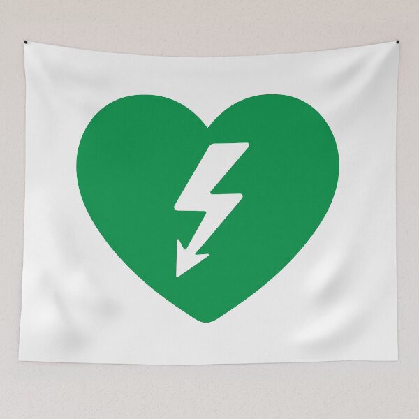 Item preview, AED Heart Emergency Medical Icon designed and sold by VectorForge Studio.