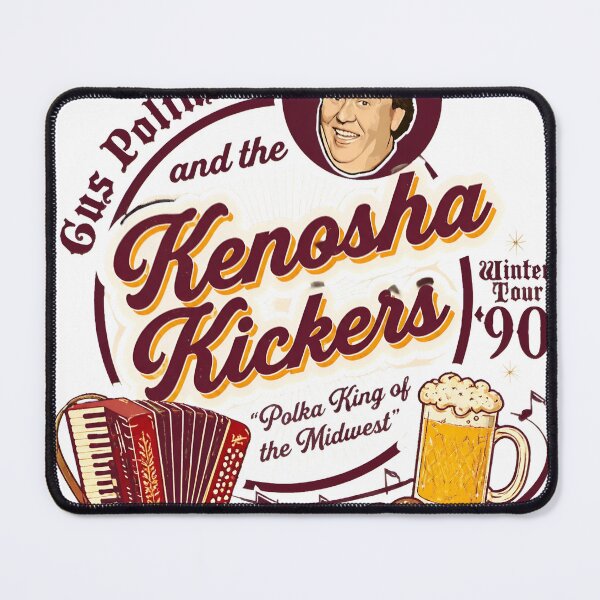 Item preview, Kenosha Kickers The Polka King Of The Midwest designed and sold by Motirali-Art.