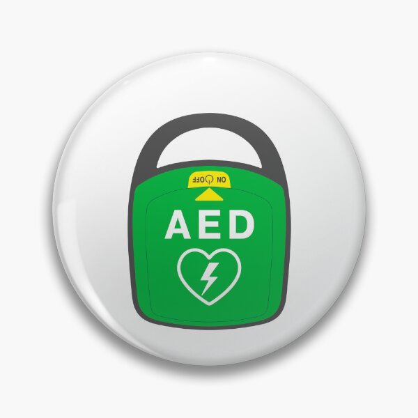 Item preview, AED Heart Emergency Medical Icon designed and sold by VectorForge Studio.