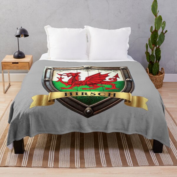 Item preview, Hirsch Welsh Heritage Crest Shield designed and sold by Highlandkings.