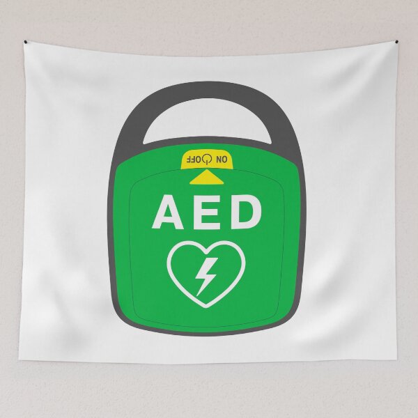 Item preview, AED Heart Emergency Medical Icon designed and sold by VectorForge Studio.