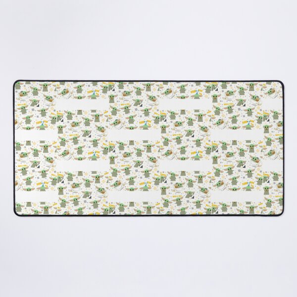 Item preview, Copy Of Grogu Baby Yoda Seamless Pattern Galactic Stars Mandalorian Star Wars Fan Art White Background designed and sold by rickeywatt.