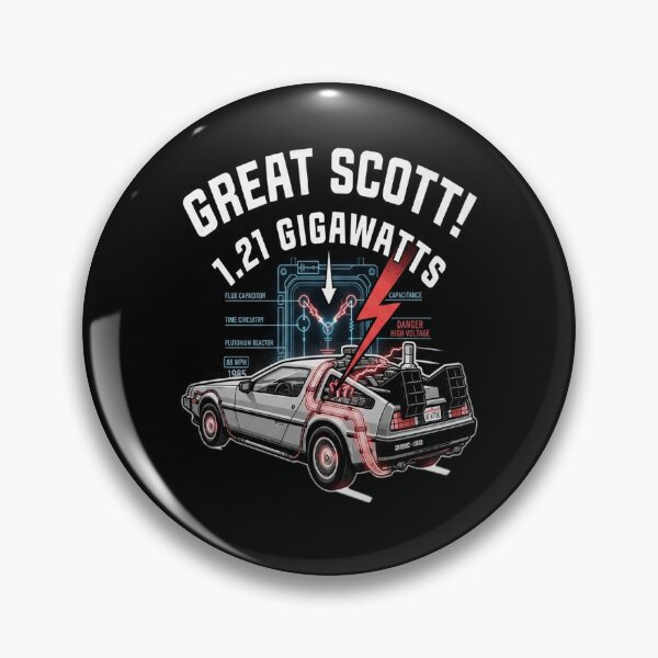 Item preview, Back to the Future 1.21 Gigawatts DeLorean Car designed and sold by Shopun.