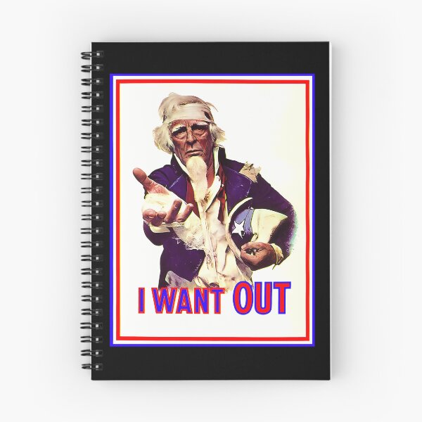 Item preview, I Want Out Uncle Sam Bandaged Anti War Poster designed and sold by HarryTorp.
