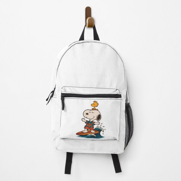 Item preview, Snoopy Surfing Tropical Hawaiian Dog Bird Riding The Wave designed and sold by harlynkeyse.