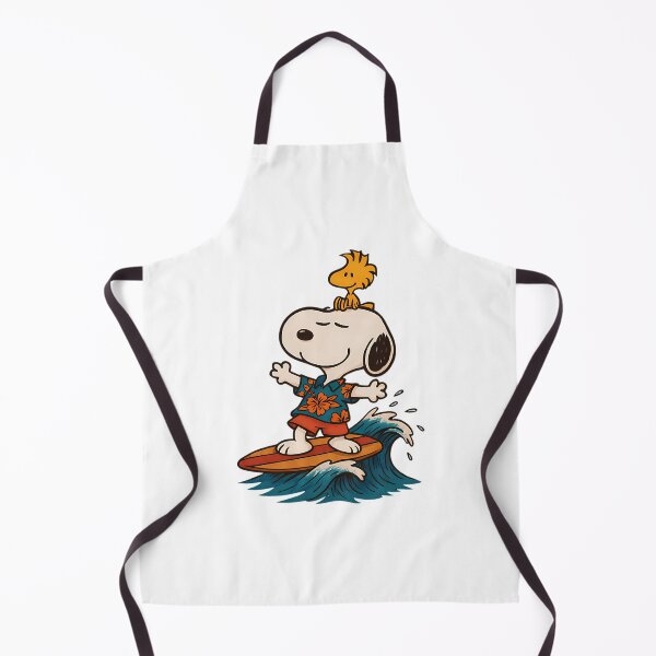 Item preview, Snoopy Surfing Tropical Hawaiian Dog Bird Riding The Wave designed and sold by harlynkeyse.