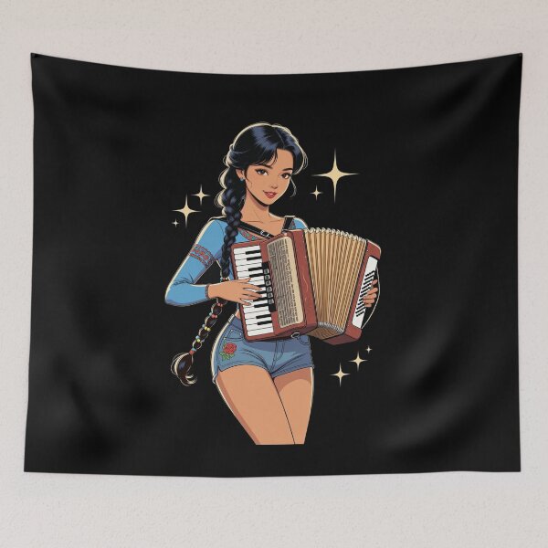 Item preview, Accordion Girl designed and sold by Konvero.