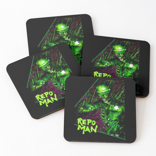 Item preview, Repo Man Movie Neon Green Zombie designed and sold by HarryTorp.