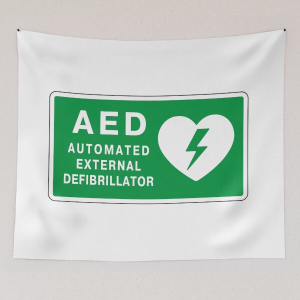 Item preview, AED Heart Emergency Medical Icon designed and sold by VectorForge Studio.