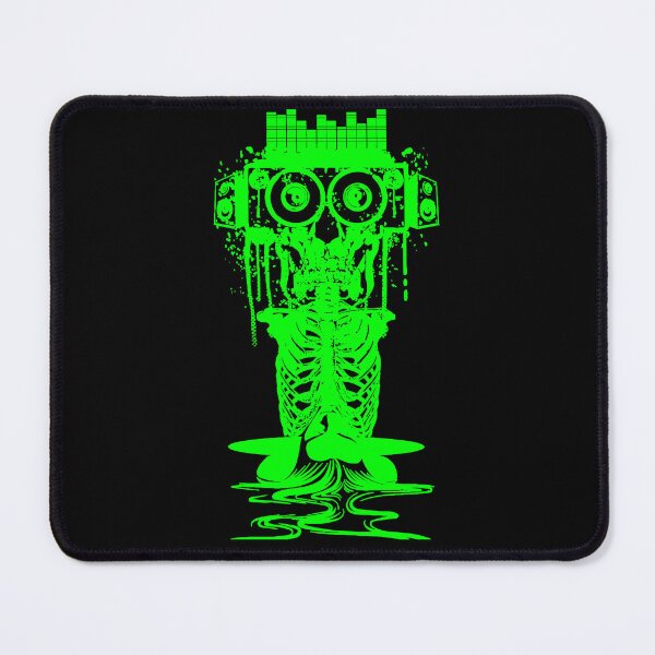 Item preview, Green Neon Skeleton DJ Boombox Soundwave designed and sold by HarryTorp.