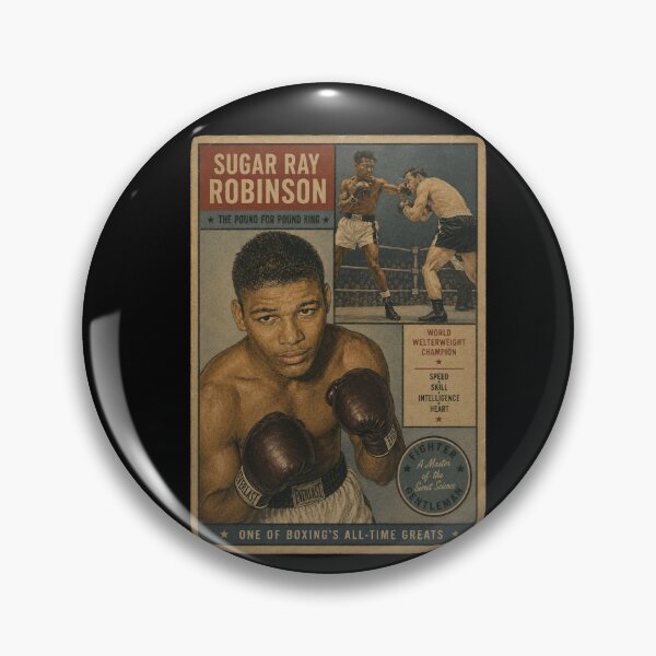 Item preview, Sugar Ray Robinson - Trading Card designed and sold by halibutgoatramb.
