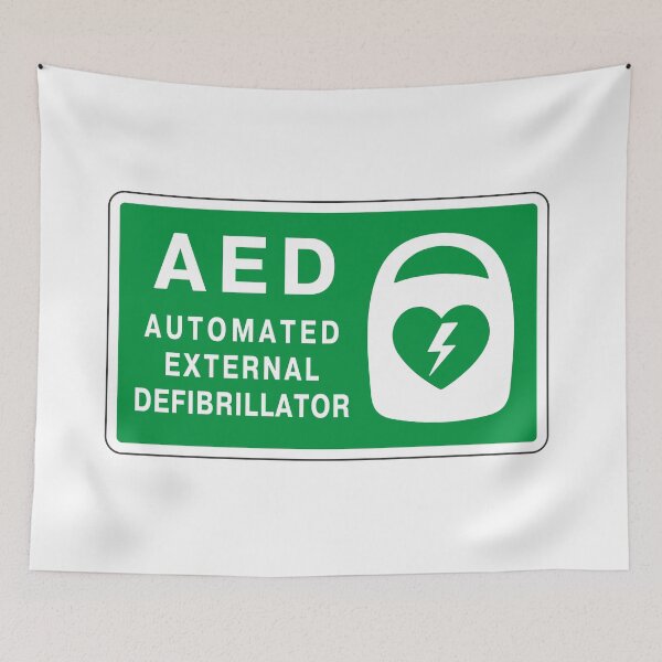 Item preview, AED Heart Emergency Medical Icon designed and sold by VectorForge Studio.
