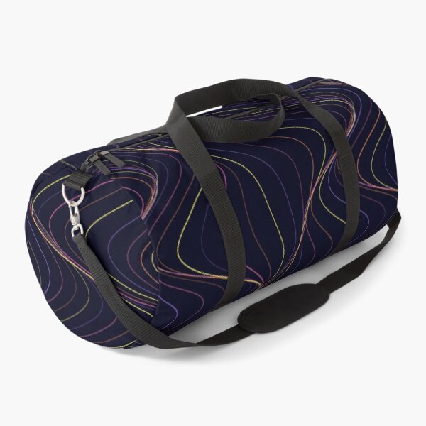 Item preview, Futuristic Purple and Yellow Wavy Laser Pattern designed and sold by GraphyLab.