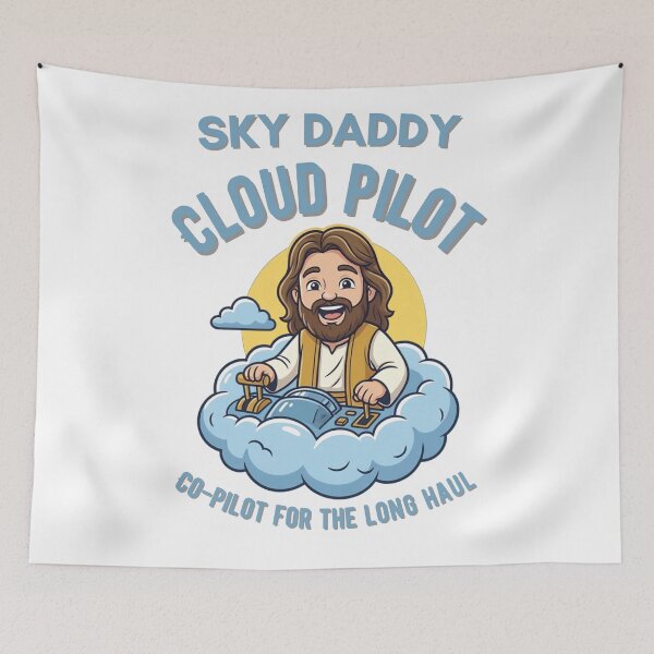 Item preview, Sky Daddy - Cloud Pilot designed and sold by Mc  Matters.